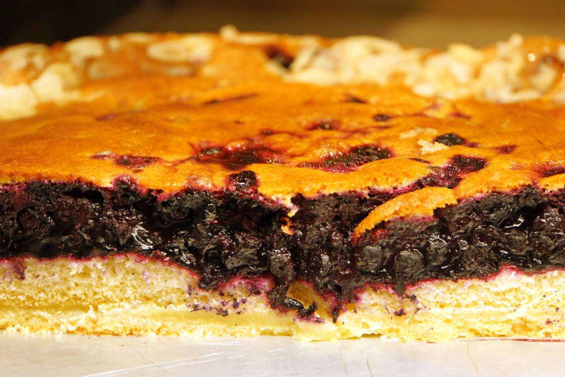 Produktaufnahme Heidelbeerkuchen