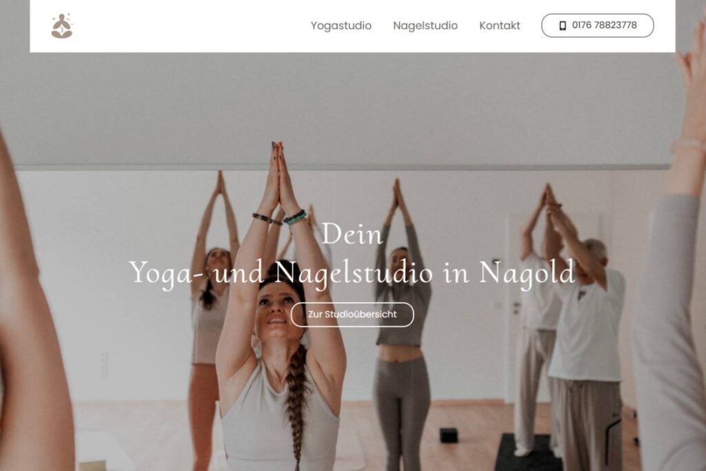 Referenz Yoga- und Nagelstudio